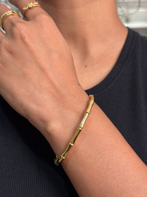 Bamboo Bangle Bracelet