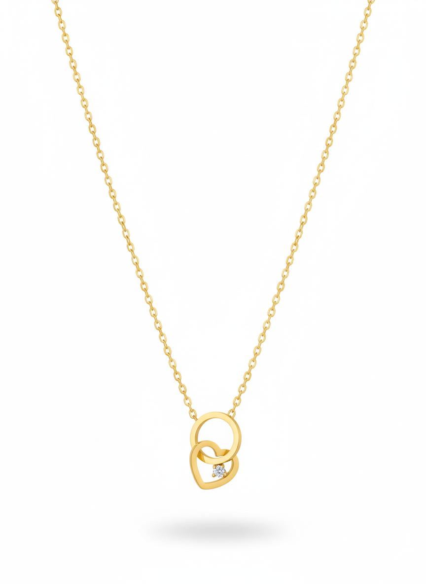 Timeless Heart Bond Necklace