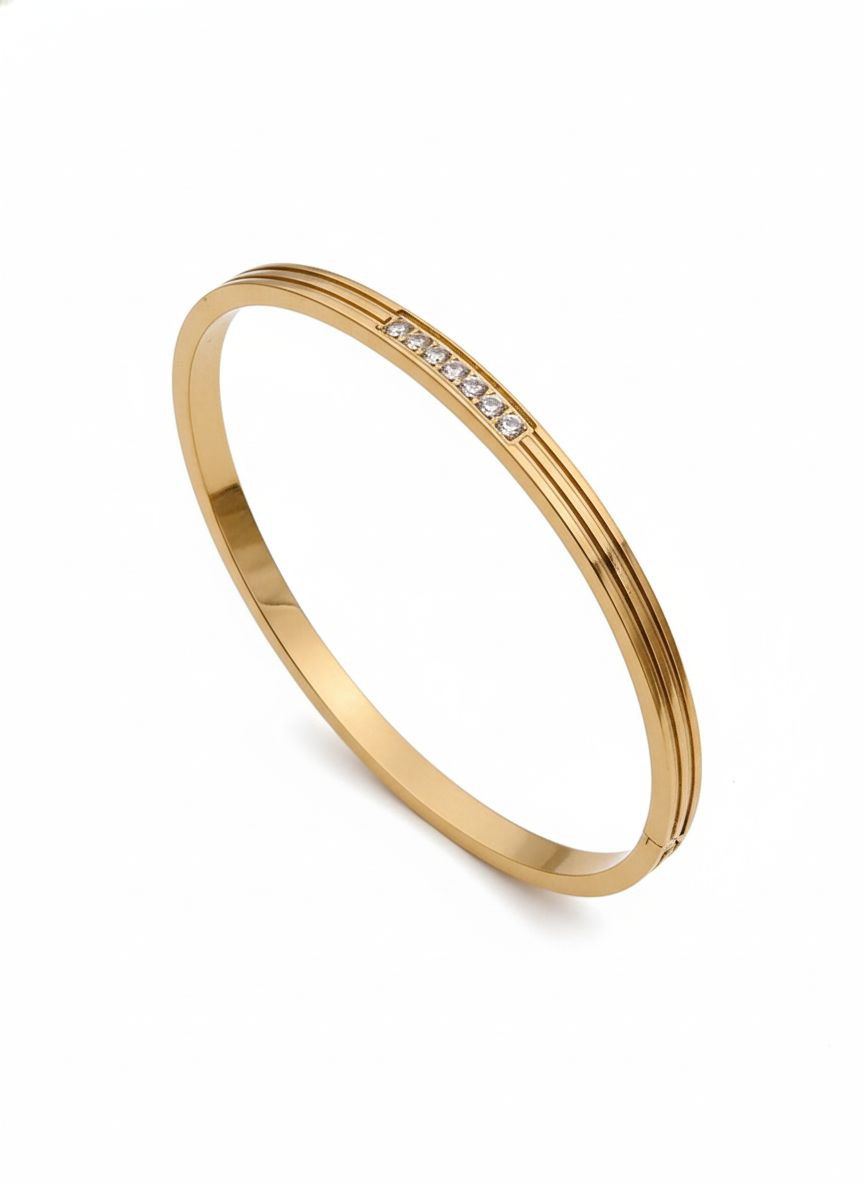 The Essential Gold Stack Bangle Bracelet